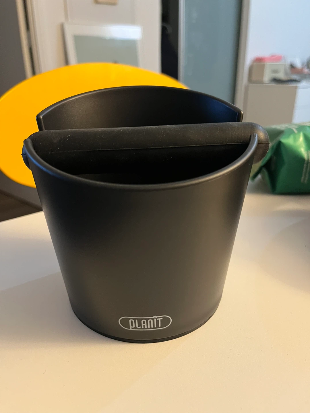 A new coffee knock box