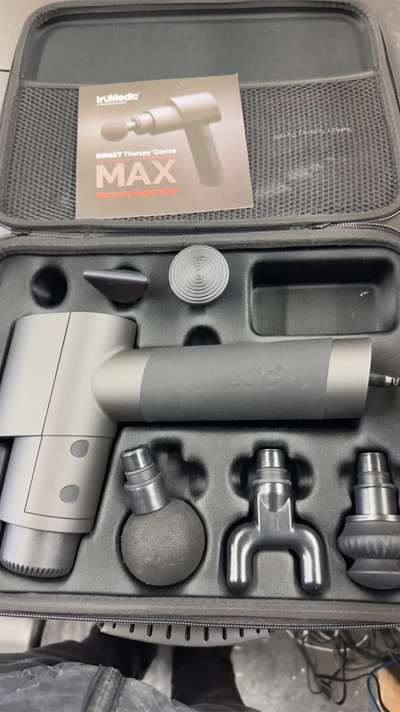 TruMedic IMPACT Therapy Device MAX Massage Gun