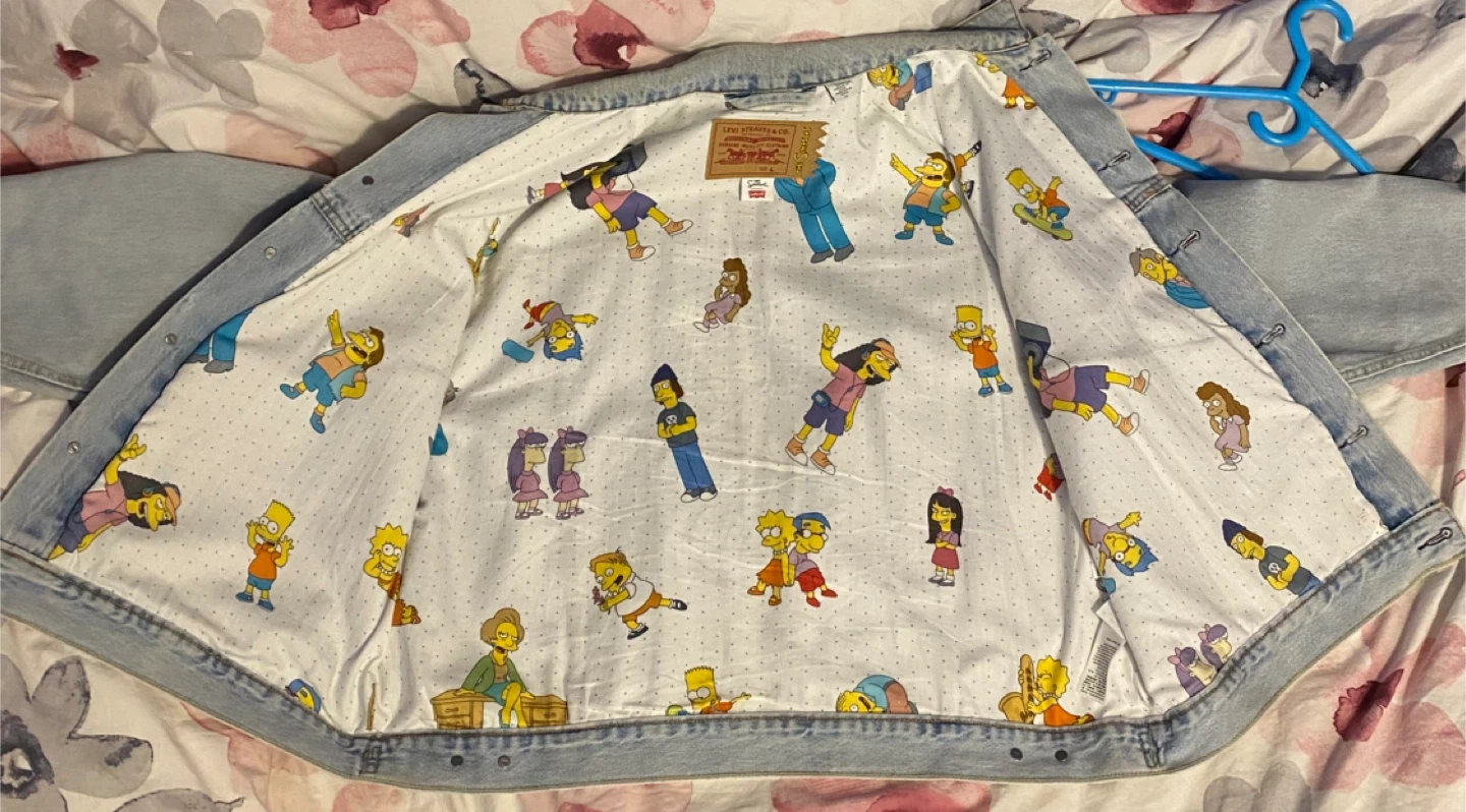 Levi's x THE SIMPSONS collaboration denim jacket - photo 4