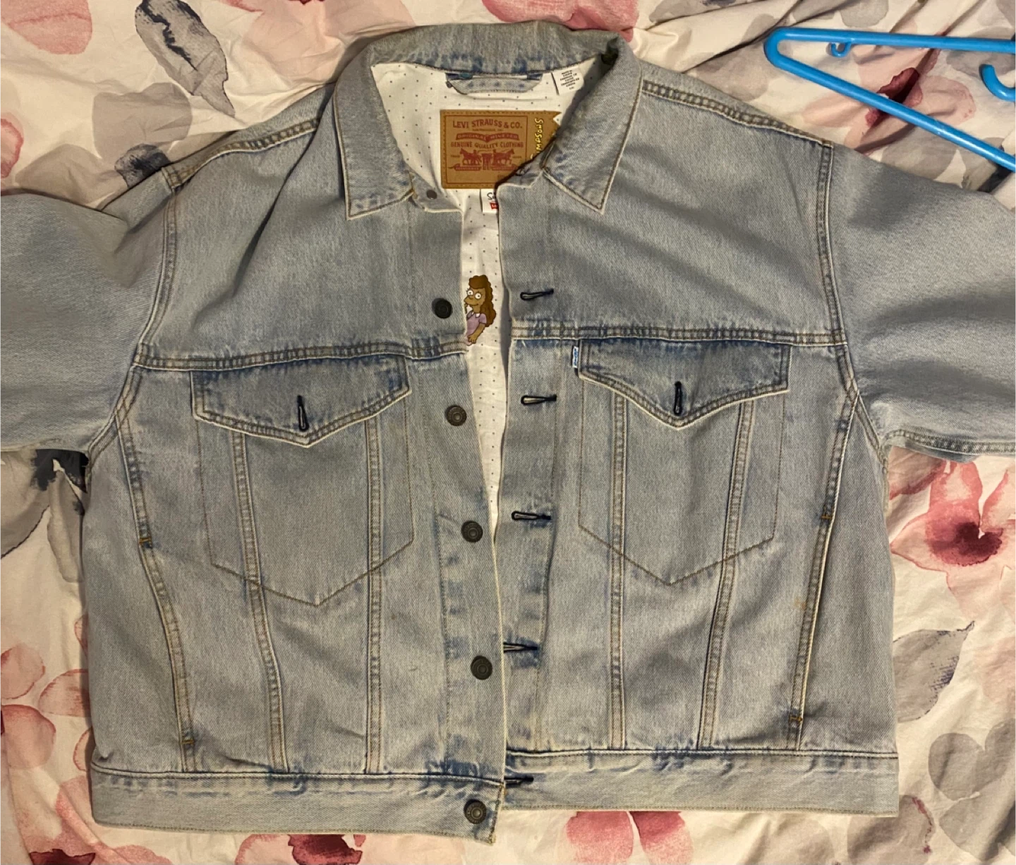 Levi's x THE SIMPSONS collaboration denim jacket - photo 3