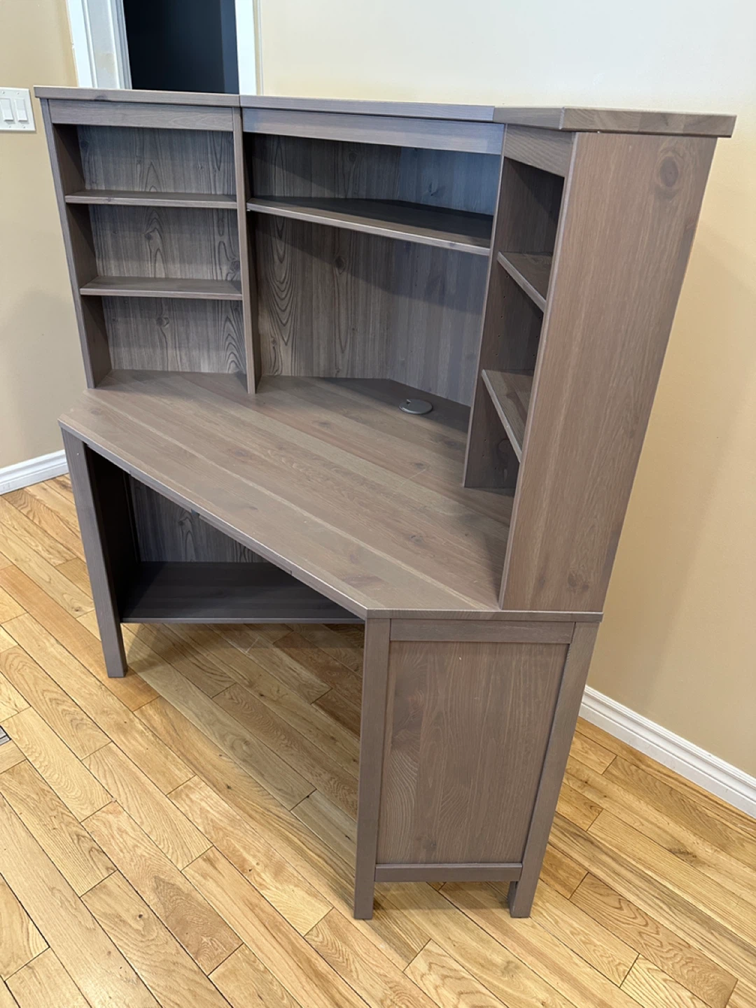 IKEA HEMNES Solid Wood Corner Desk (CAN DELIVER) - photo 2