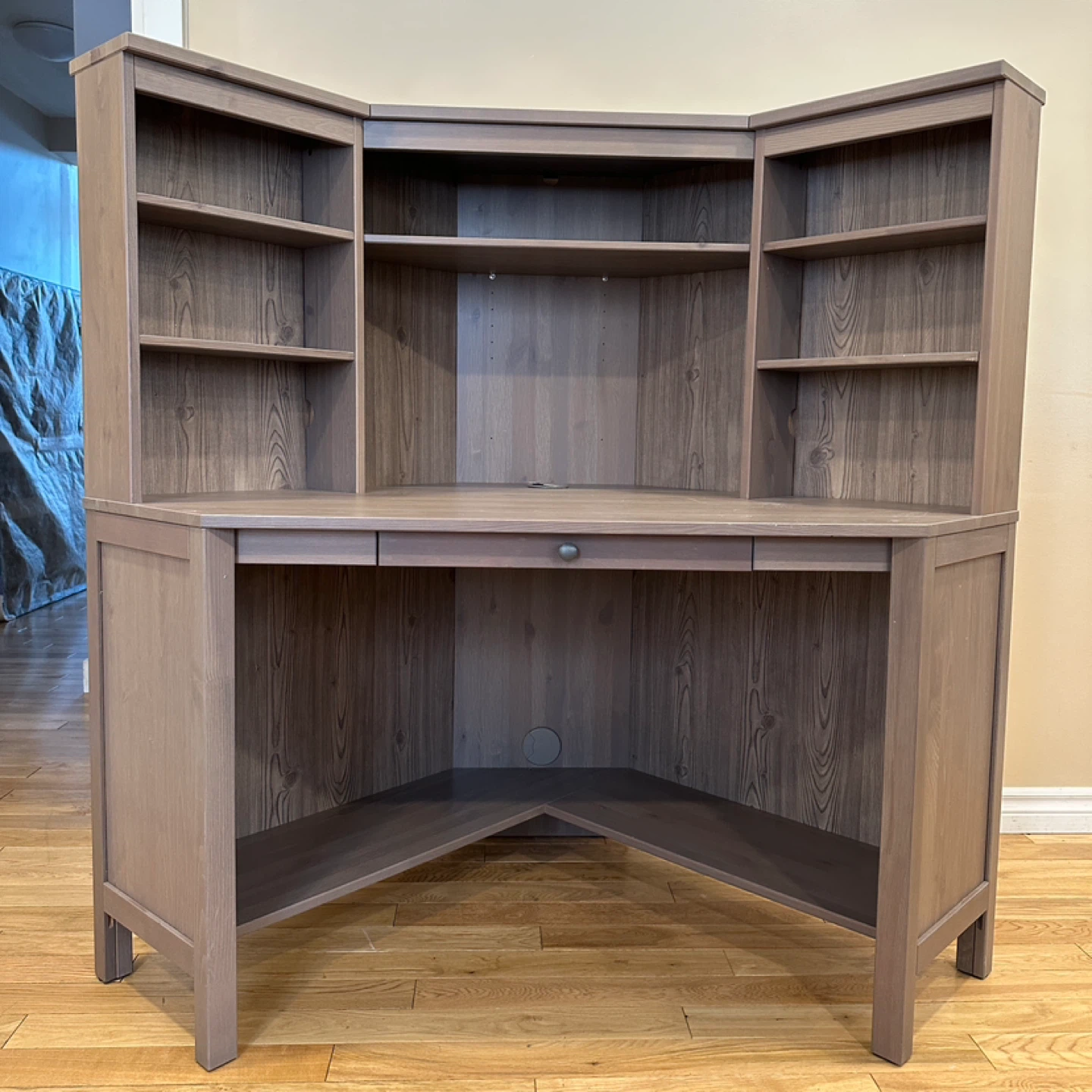IKEA HEMNES Solid Wood Corner Desk (CAN DELIVER)