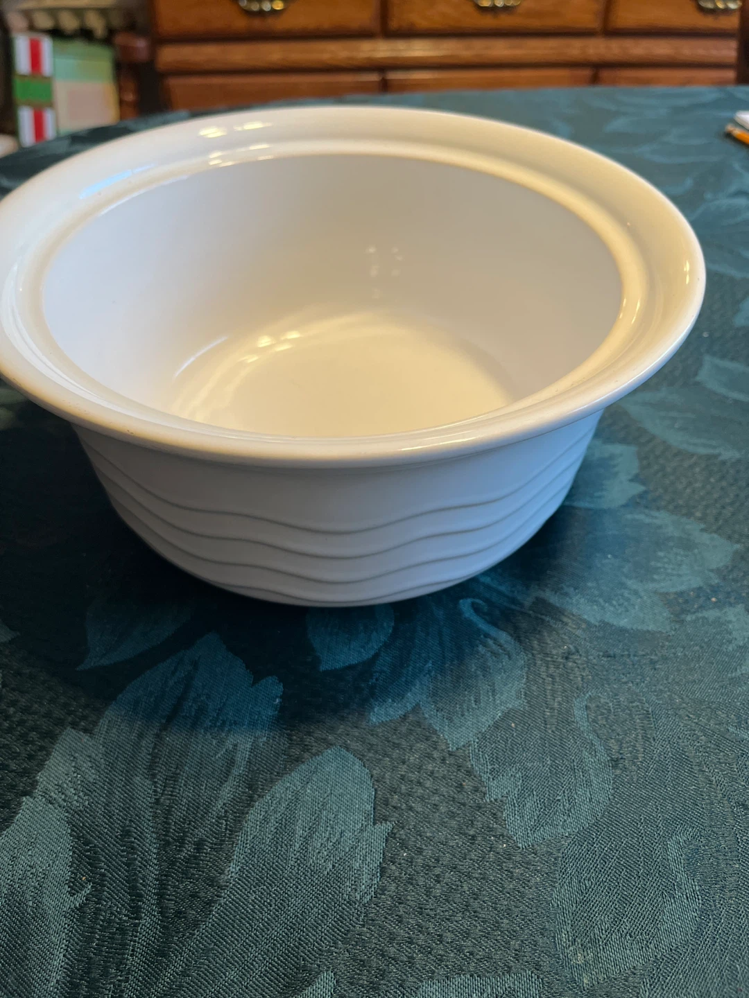 White Ceramic Ramekin Bowl - photo 2