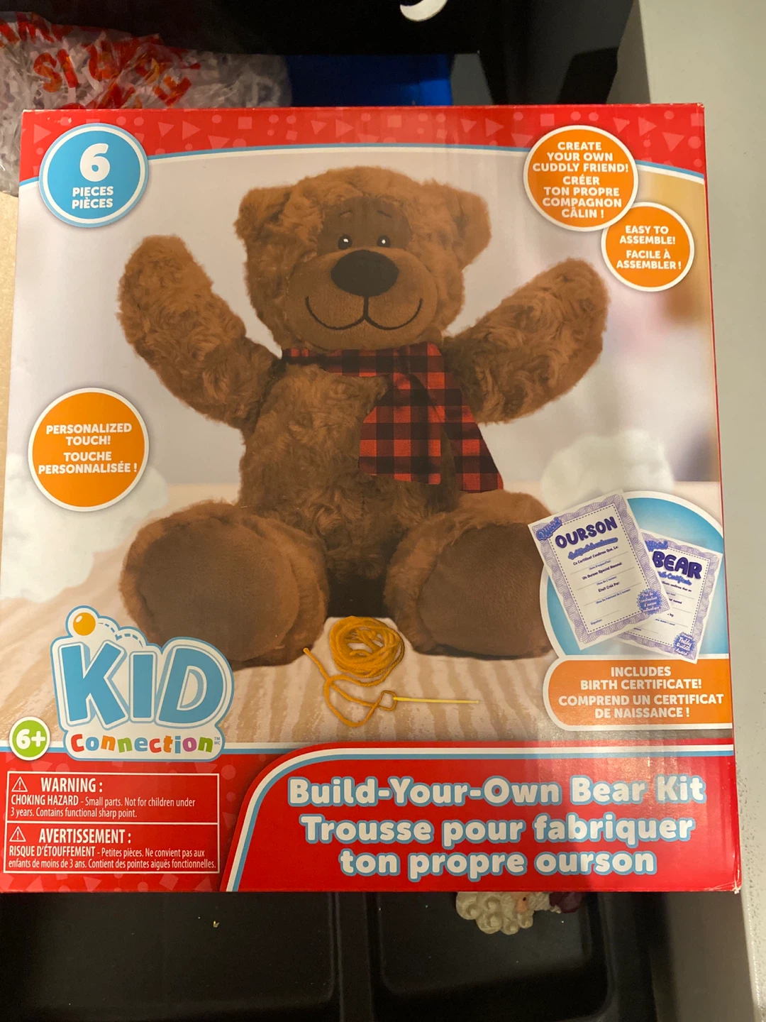 Kid Connection Build-Your-Own Bear Kit