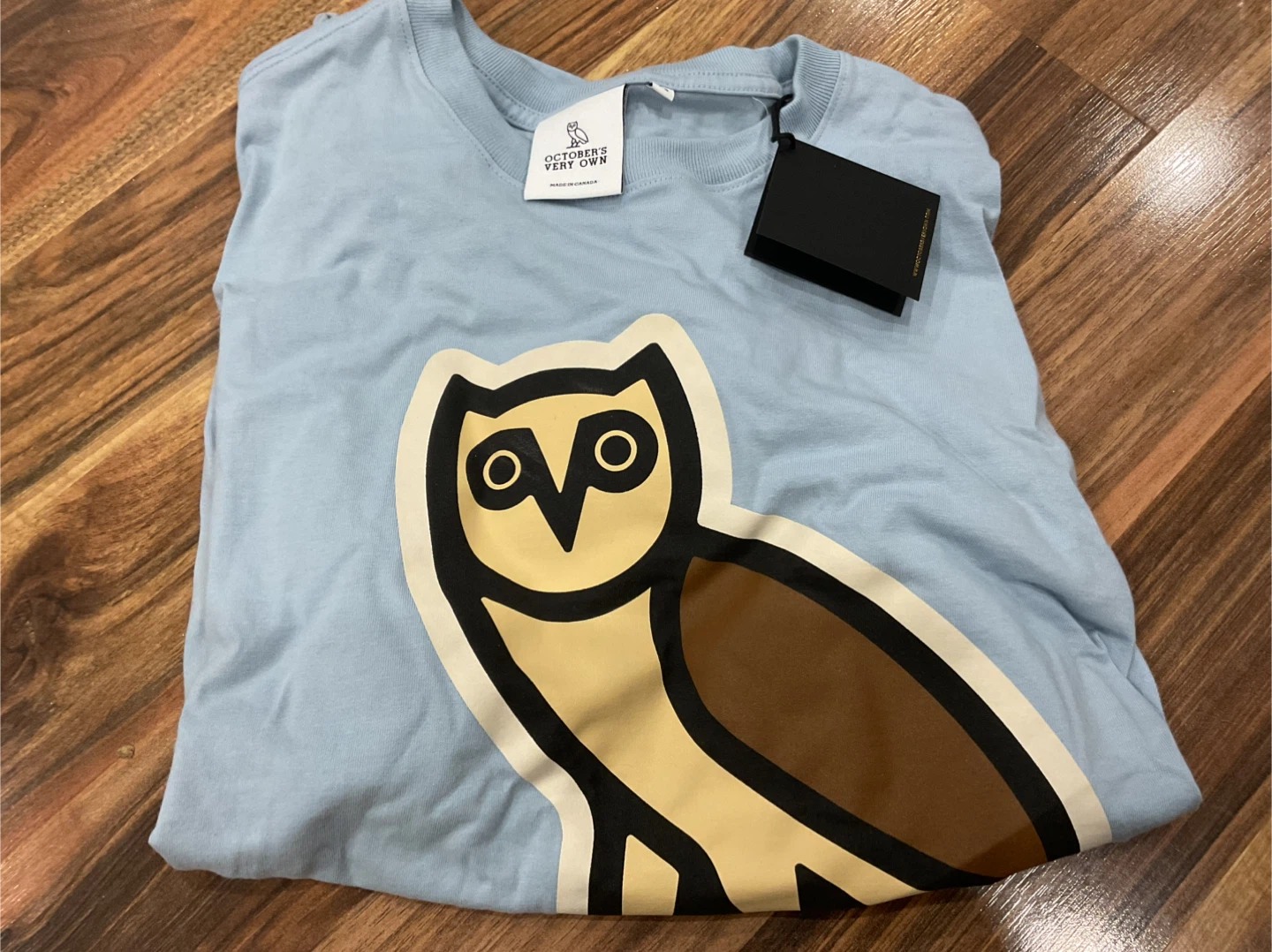 October's Very Own Owl T-Shirt - blue fog - XS