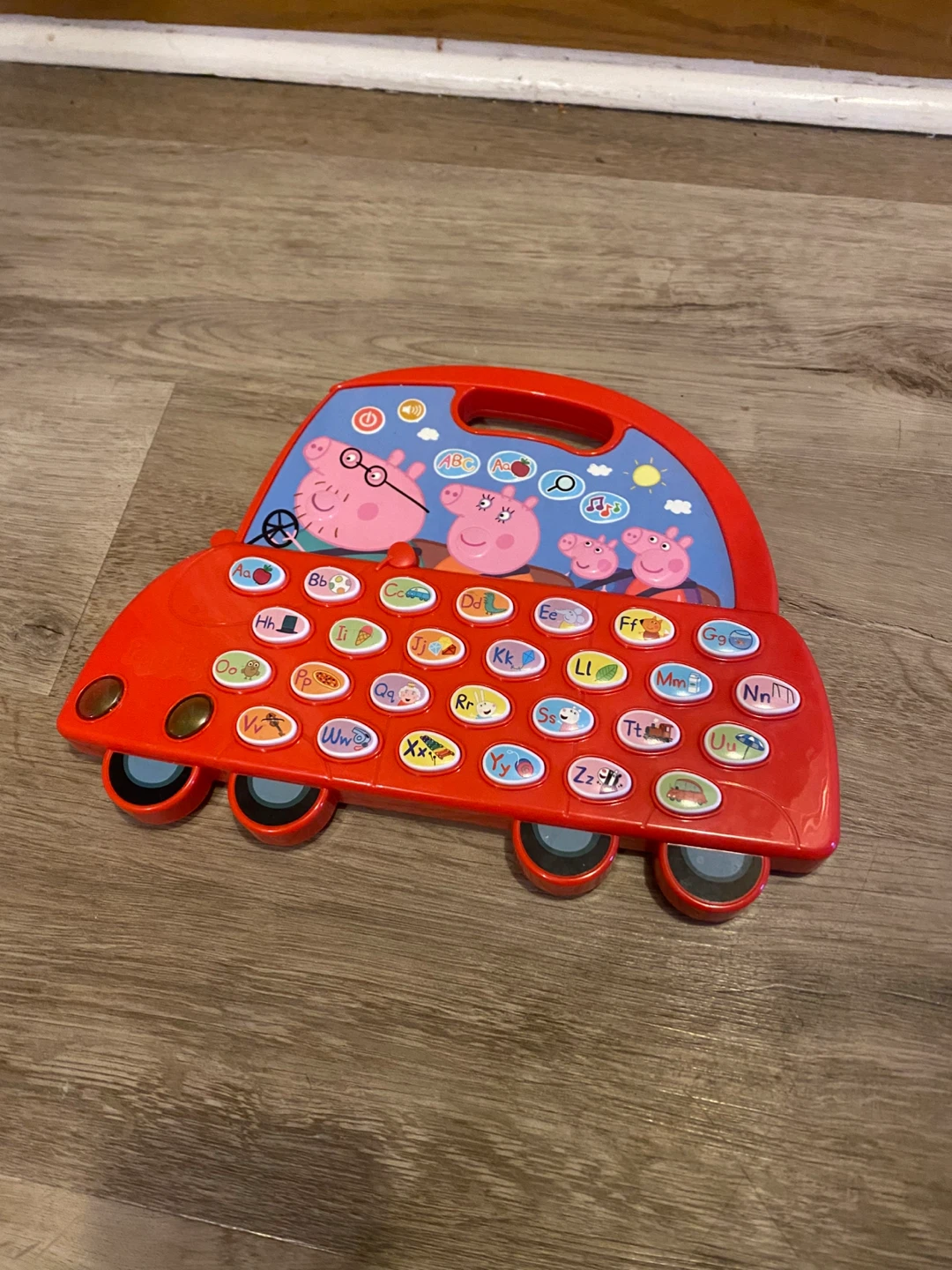 Vtech Peppa pig alphabet car