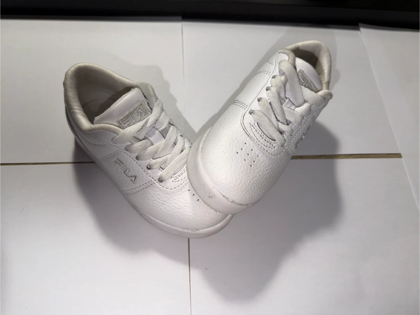 White Fila Sneakers - photo 2