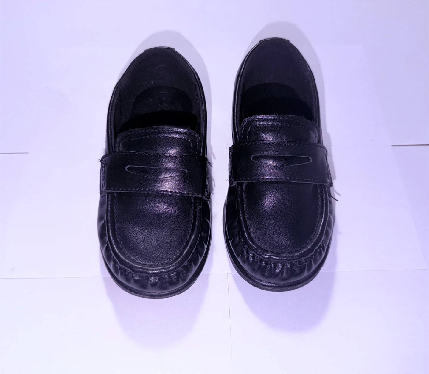 Black Toddler Loafer Shoes - photo 4