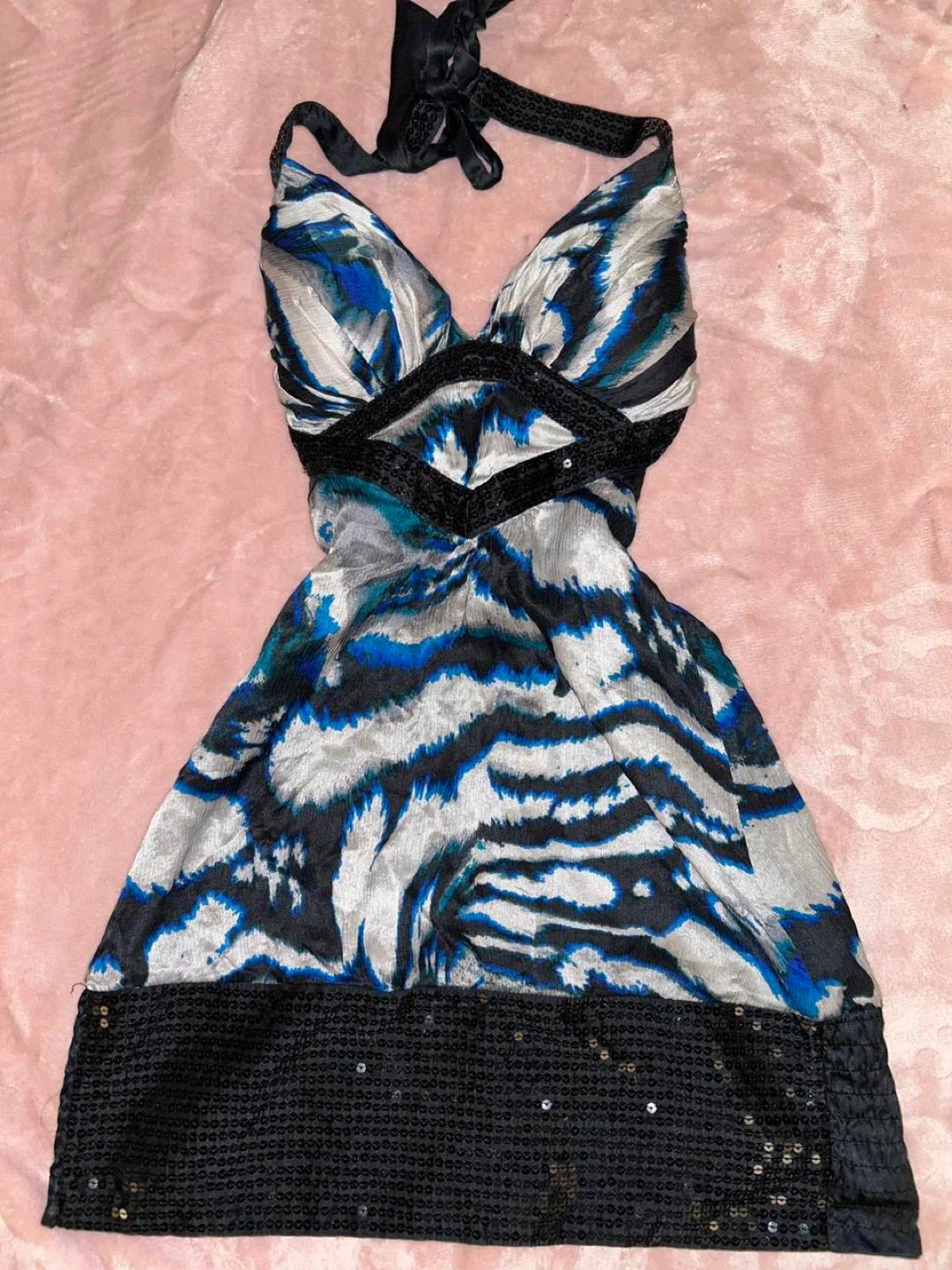 Bebe Halter Dress