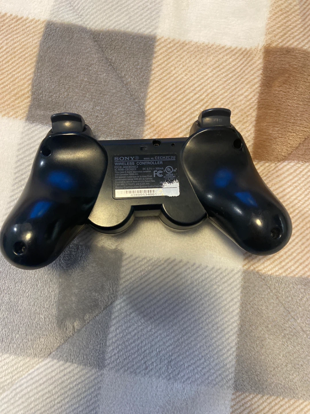 Black Dualshock 3 Controller - photo 2