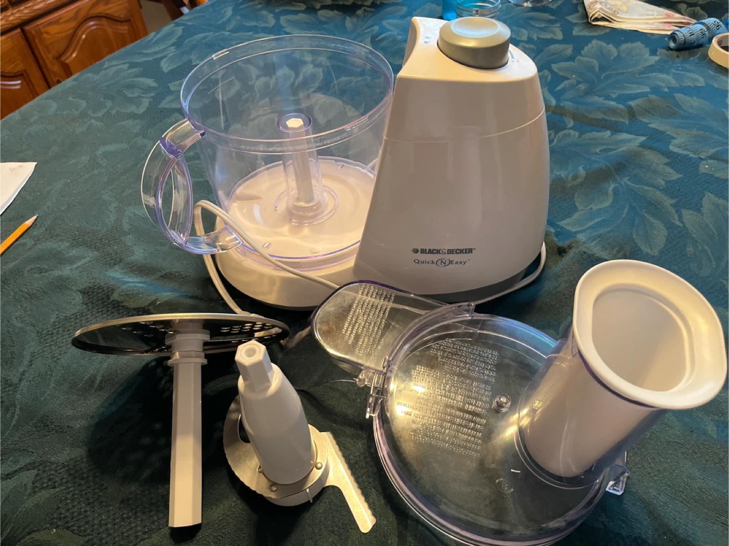 Black & Decker Quick 'N Easy Food Processor