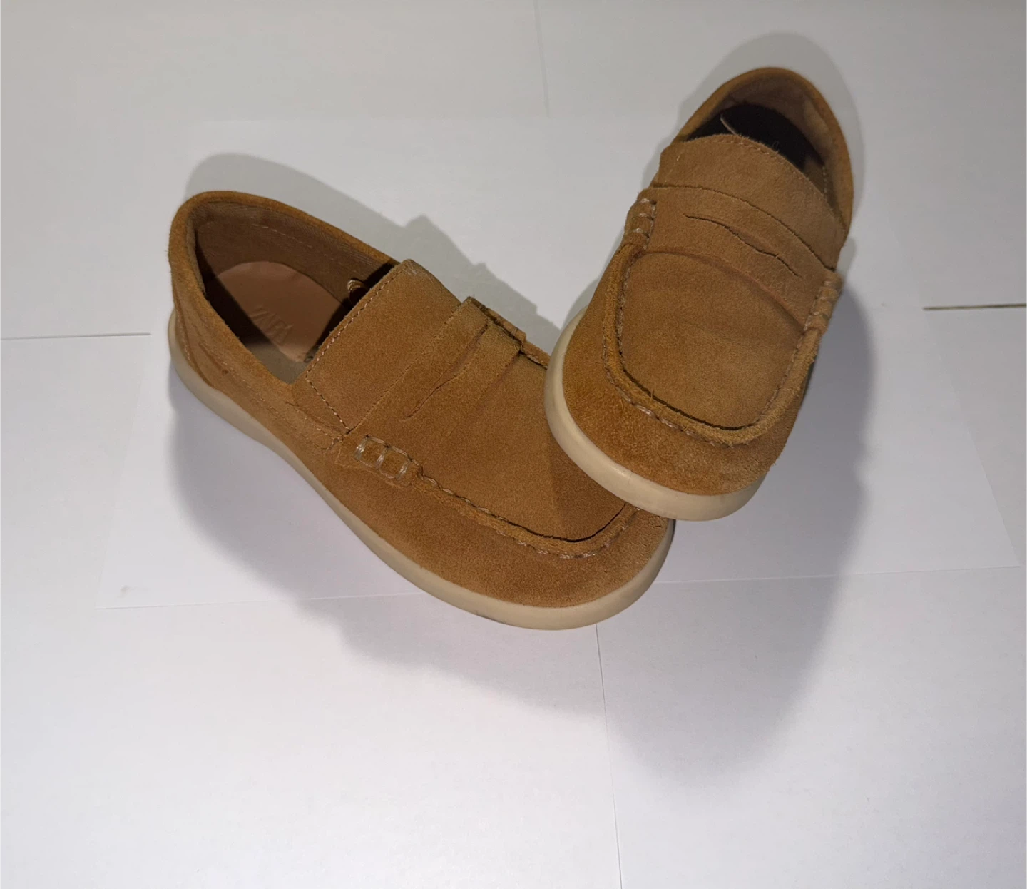 Brown Suede Loafer Shoes - photo 2