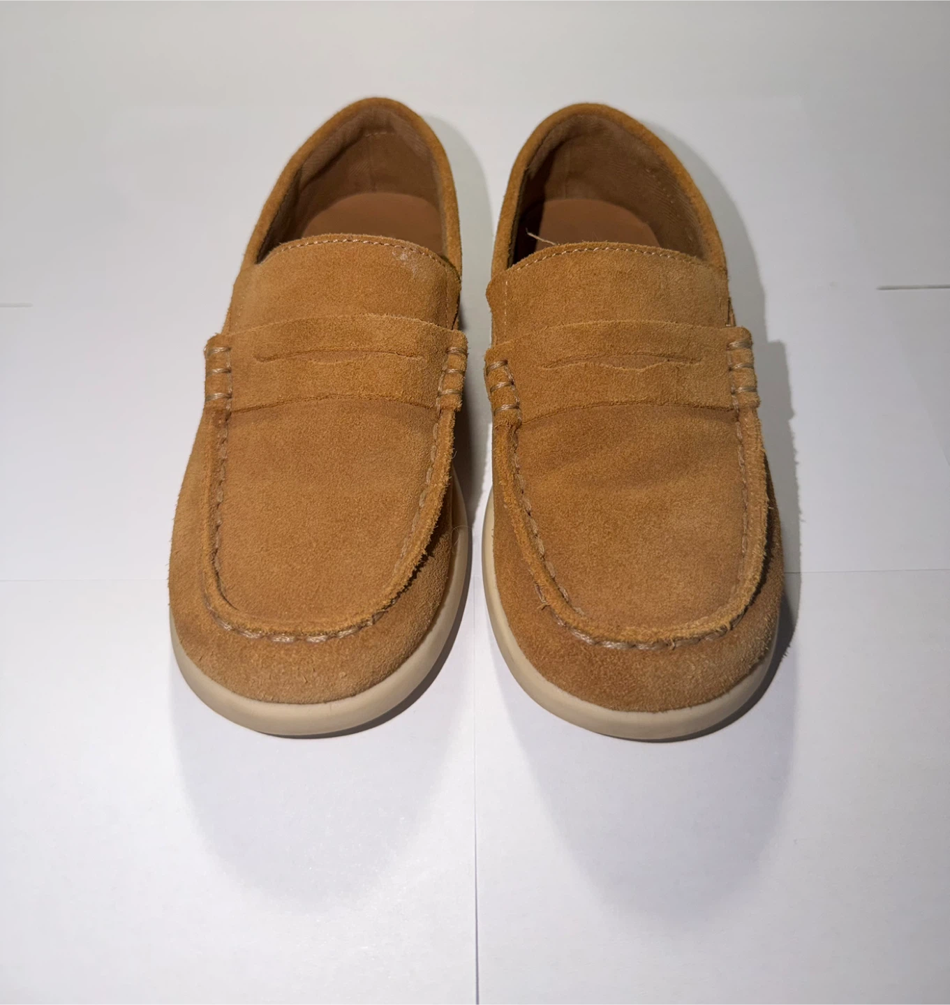Brown Suede Loafer Shoes - photo 3
