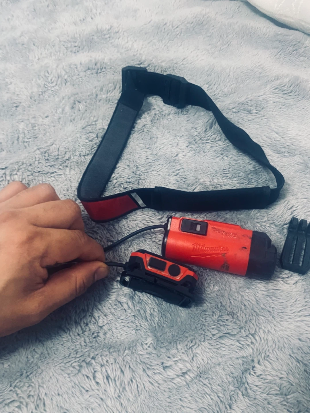 Luz para casco recargable tipo usb - photo 2