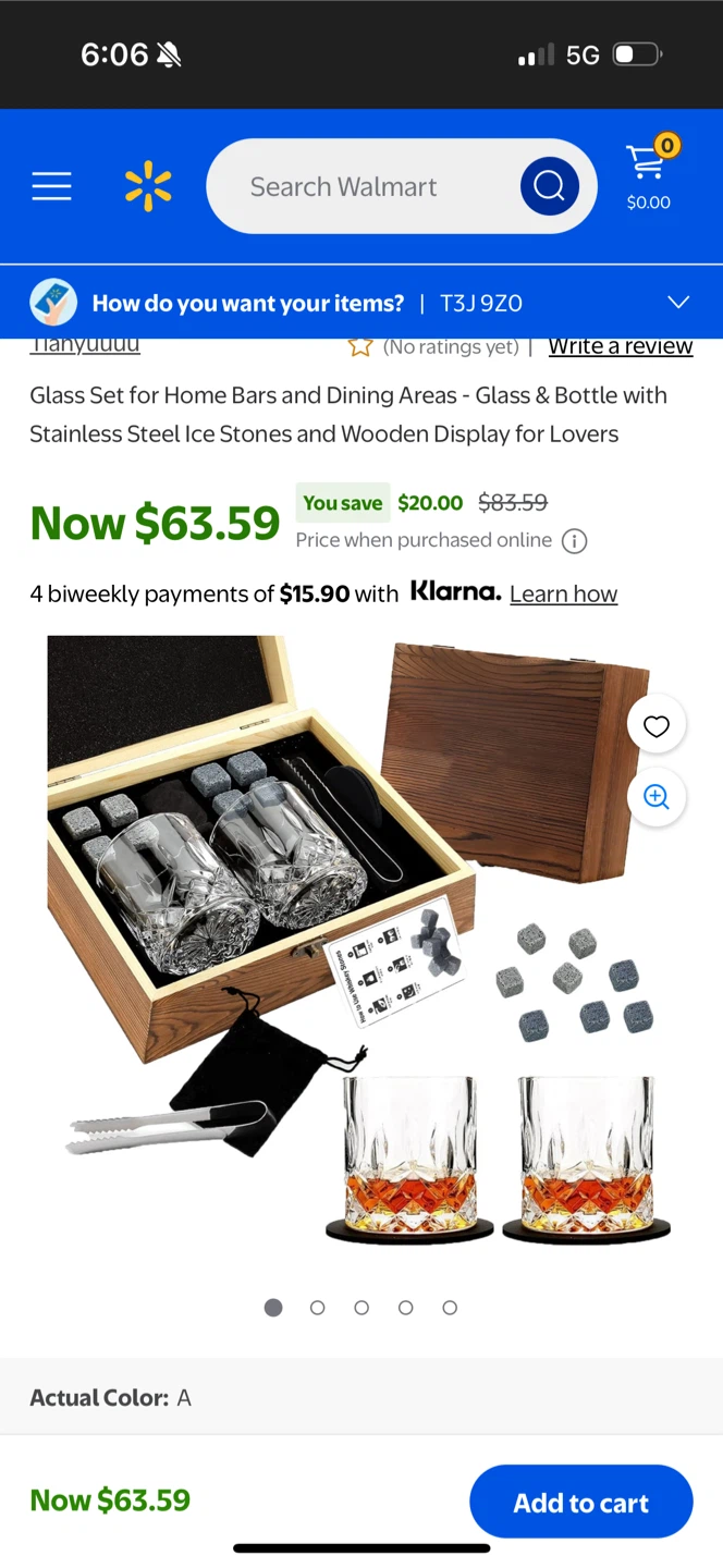 Vovzon Whiskey Stones Set with 2 Glasses and Tongs - photo 3