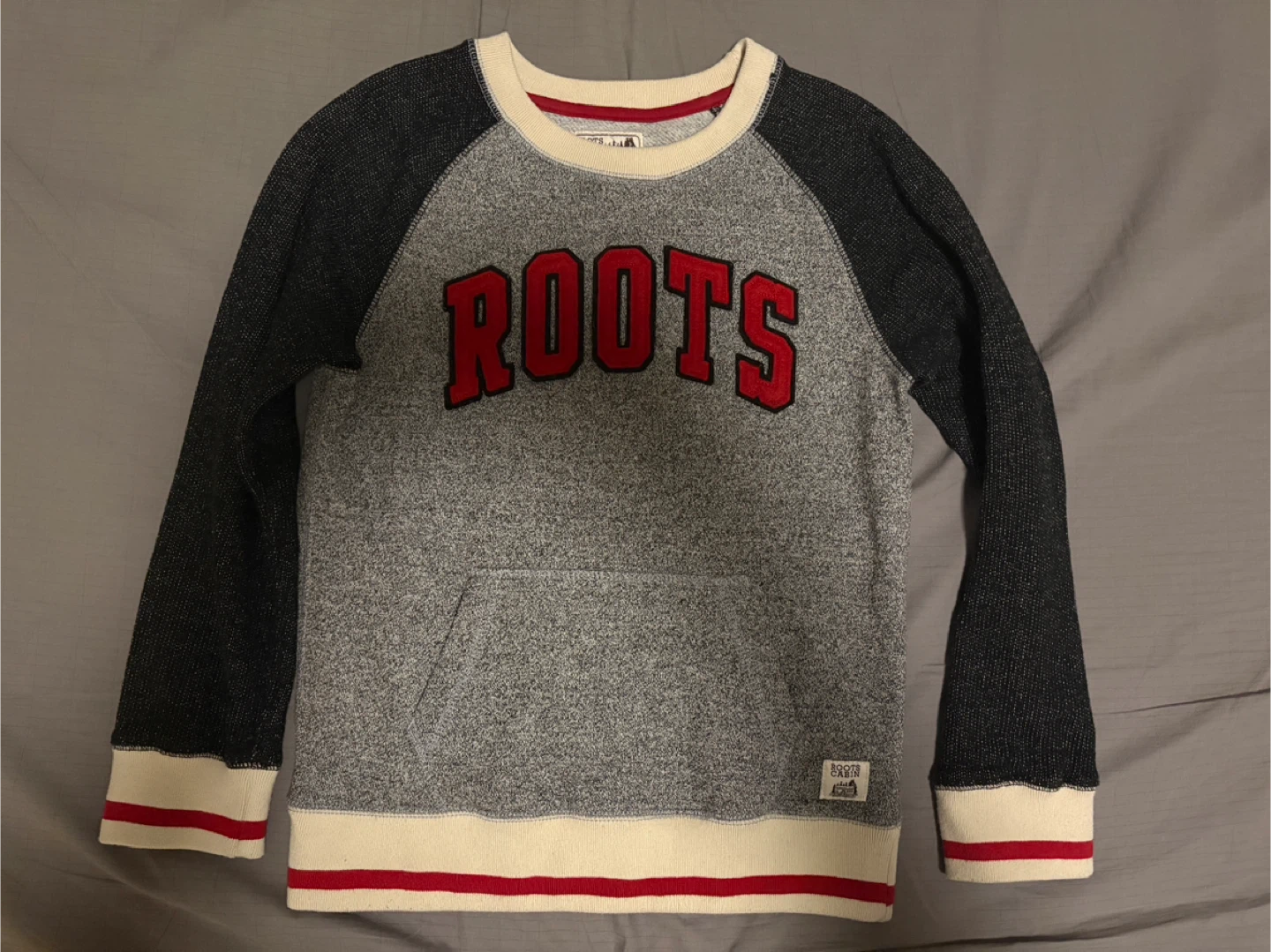Roots Cabin Crewneck Sweatshirt Kids Large