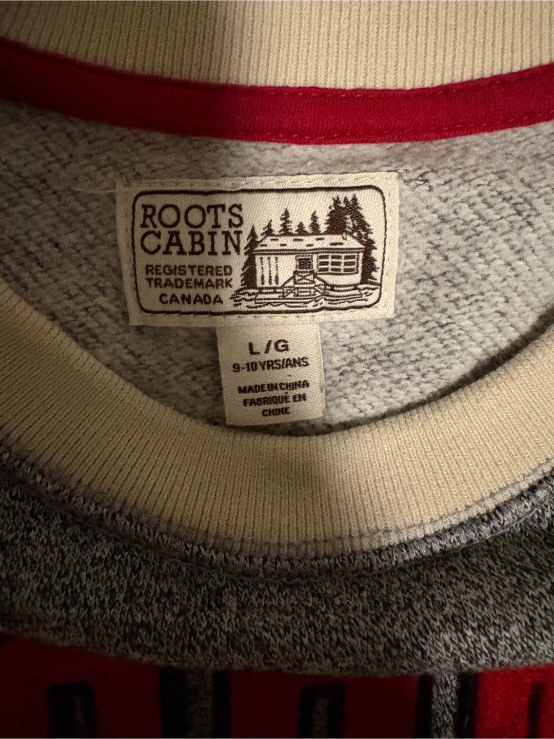 Roots Cabin Crewneck Sweatshirt Kids Large - photo 2