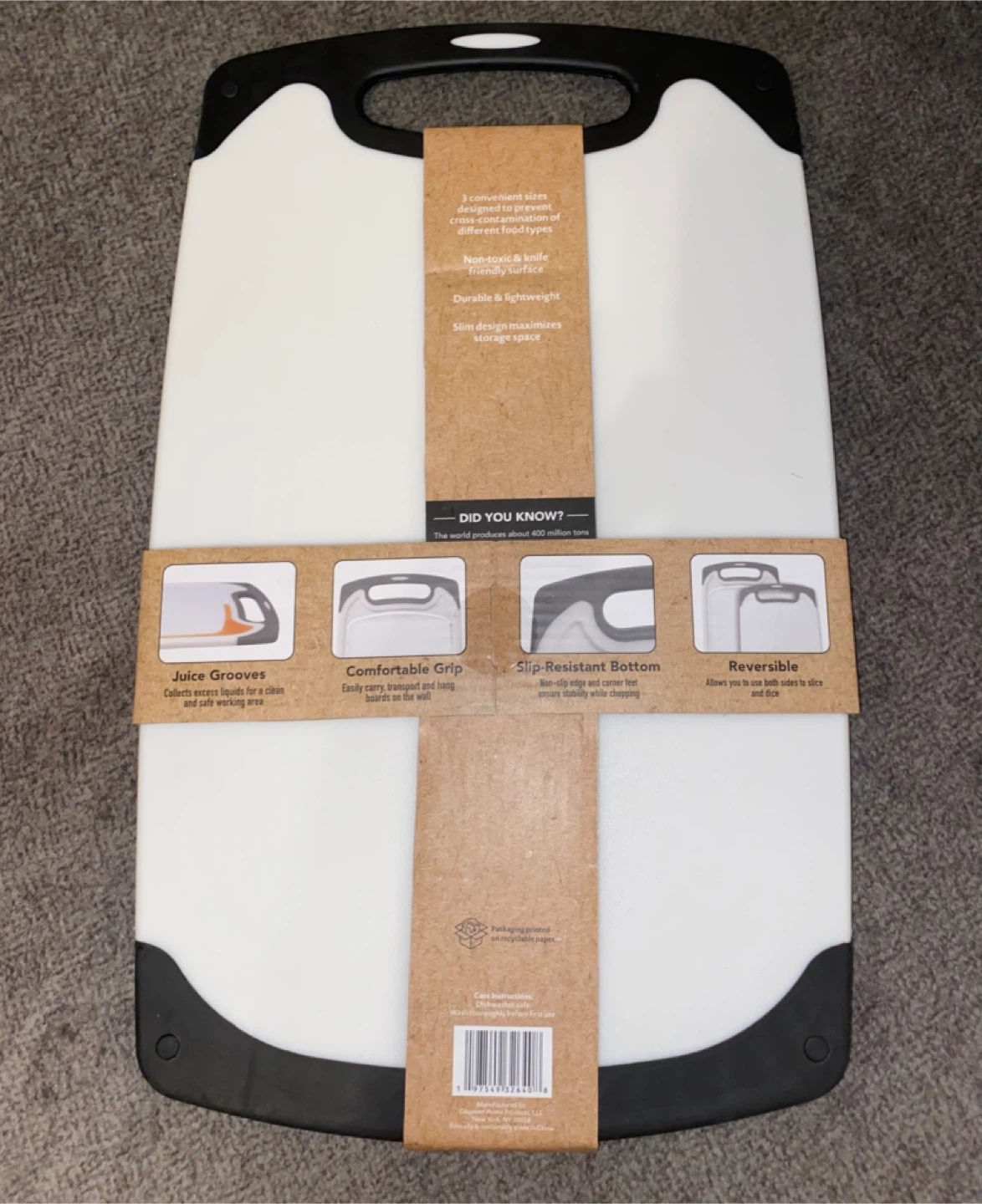 Gourmet 3-Piece Cutting Board Set - photo 2