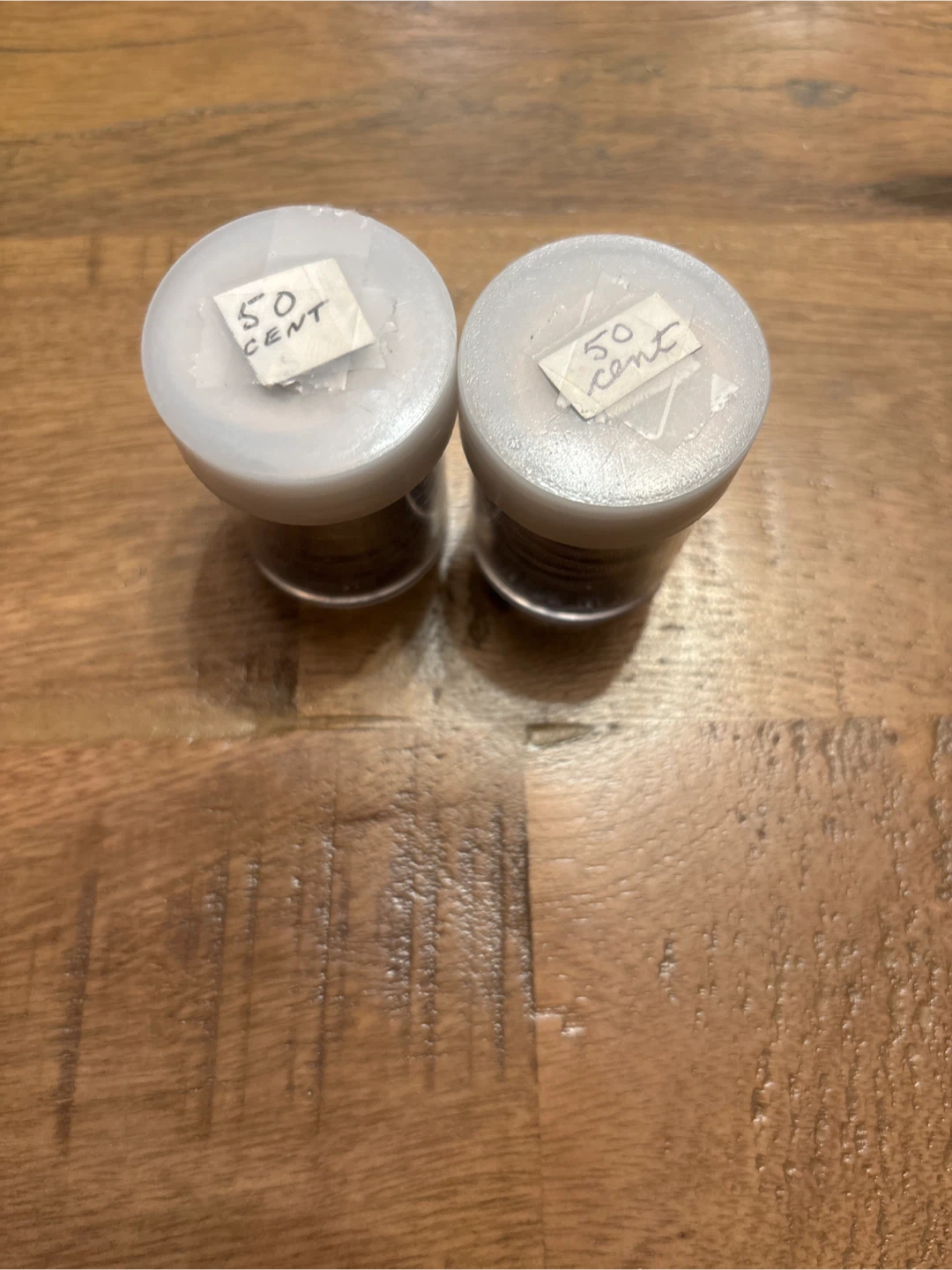 45 Canadian 50-Cent Coins (1968–1978) – Two Full Tubes - photo 3