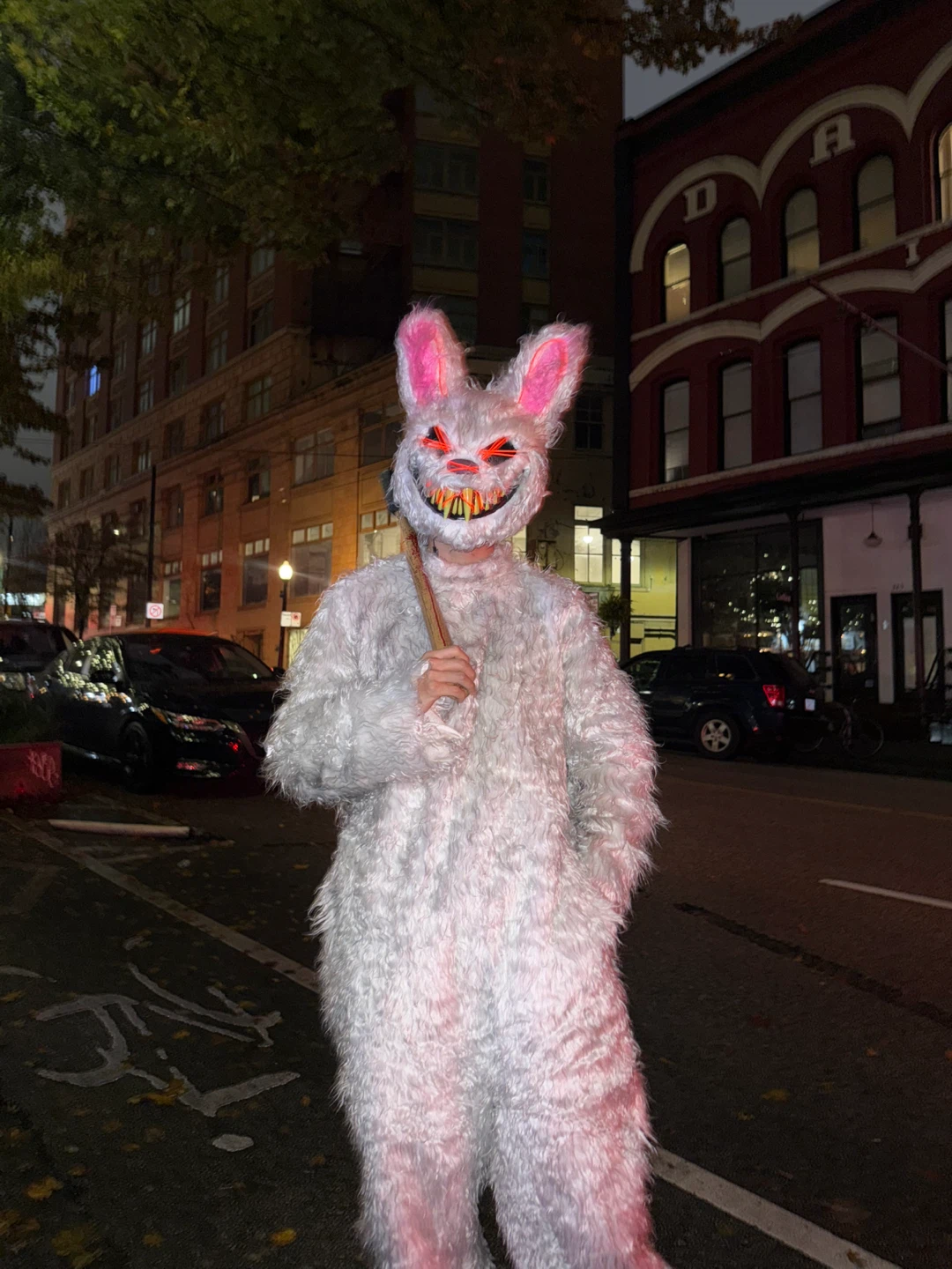 Evil bunny halloween costume set