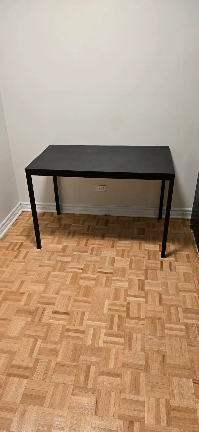 Black Rectangular Dining Table
