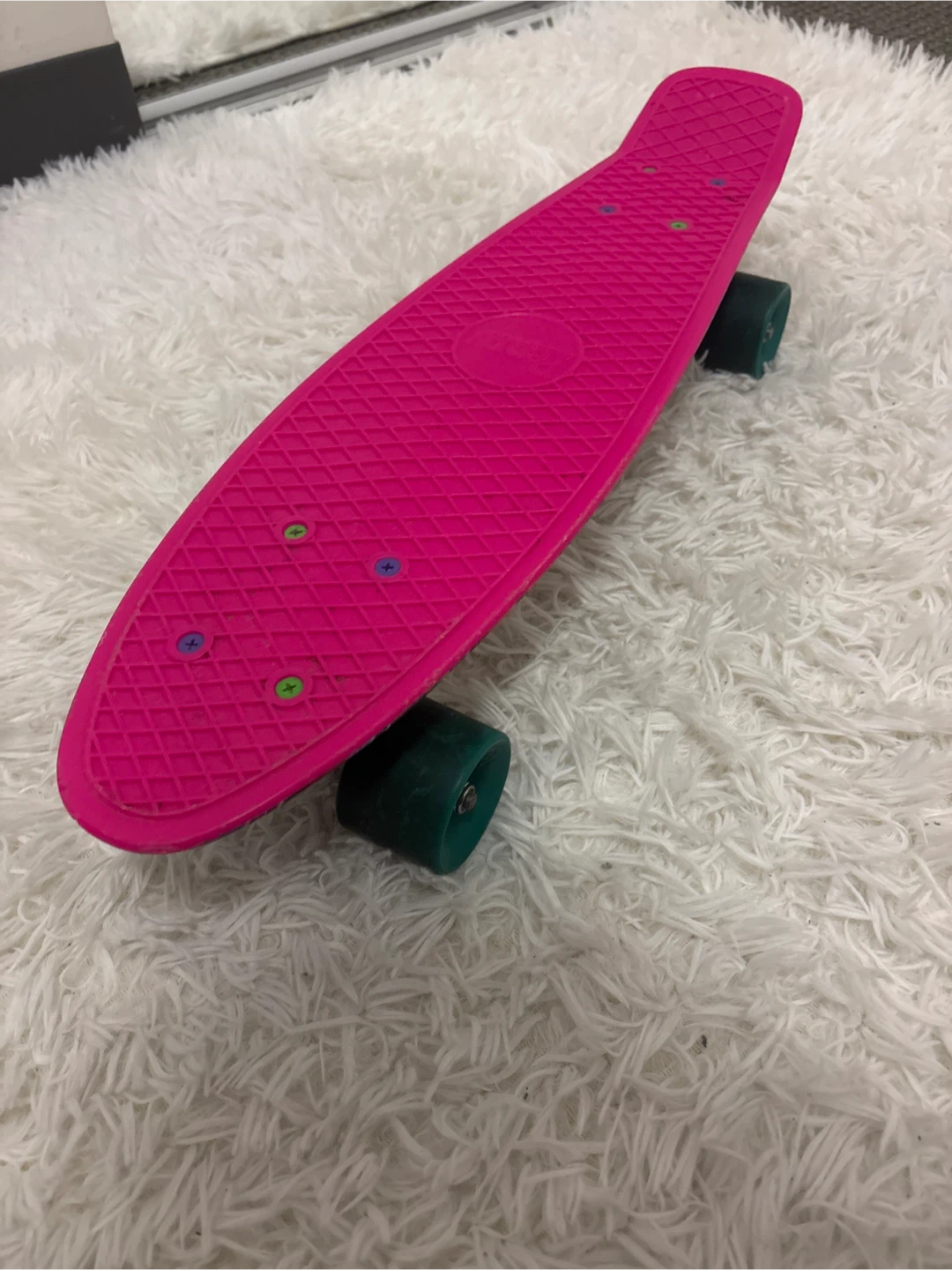Penny Board Skateboard - Colorful Stripe Design - photo 3