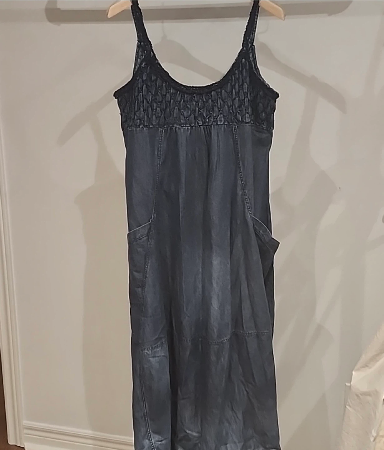 Free People Denim Maxi Dress - photo 3