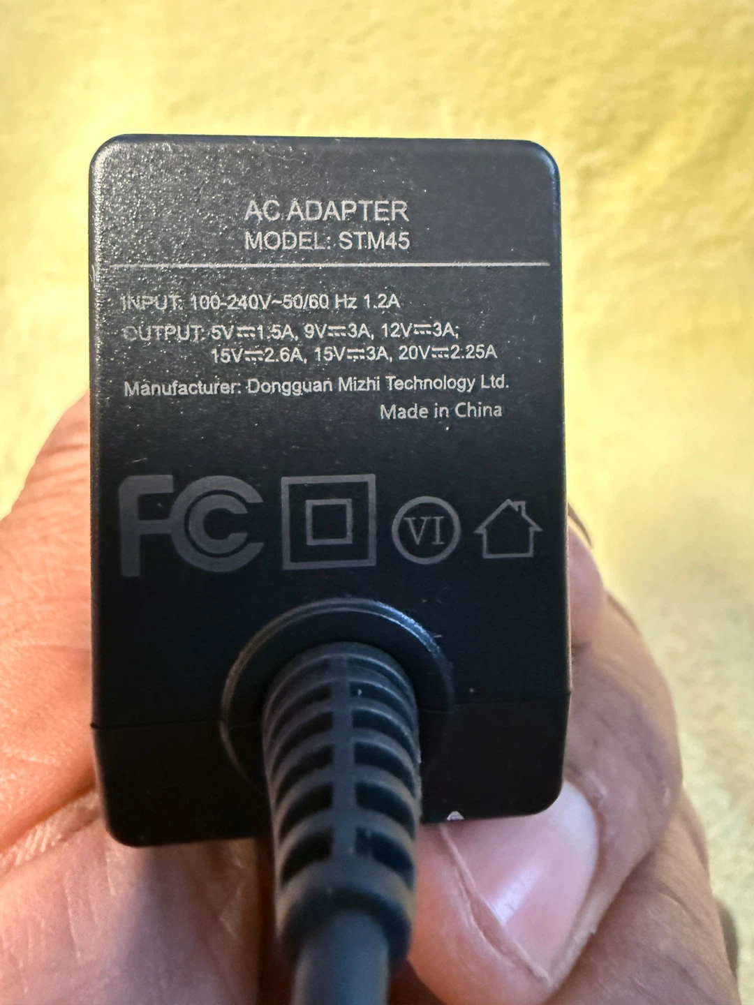 DC C Type Adapter STM45 - Dongguan Mizhi Technology Ltd.