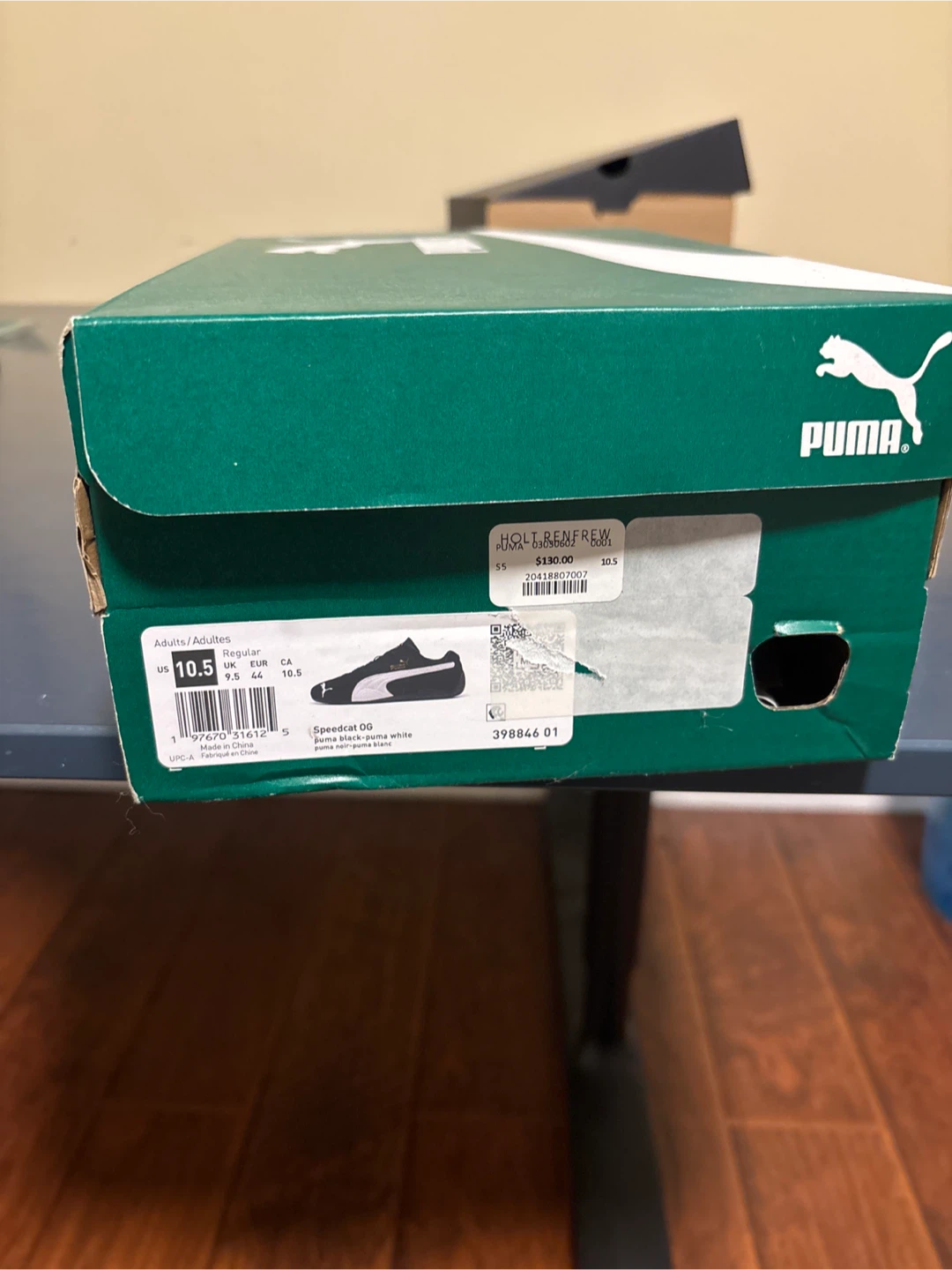 Puma Speedcat 00 Black/White Sneakers - photo 2