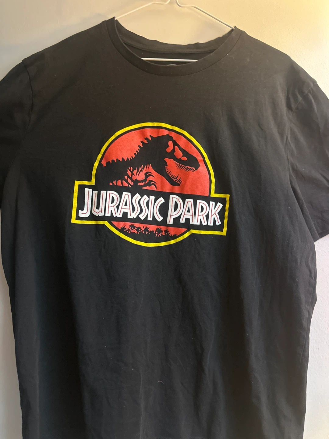 Jurassic Park Black T-Shirt XL