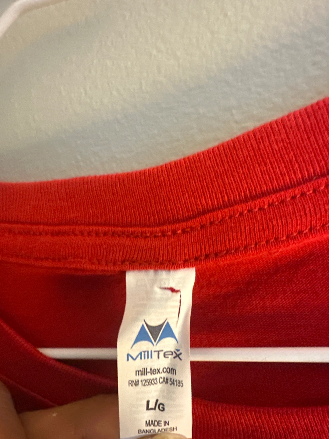 Mill-Tex Red Royals T-Shirt Size L/G - photo 2