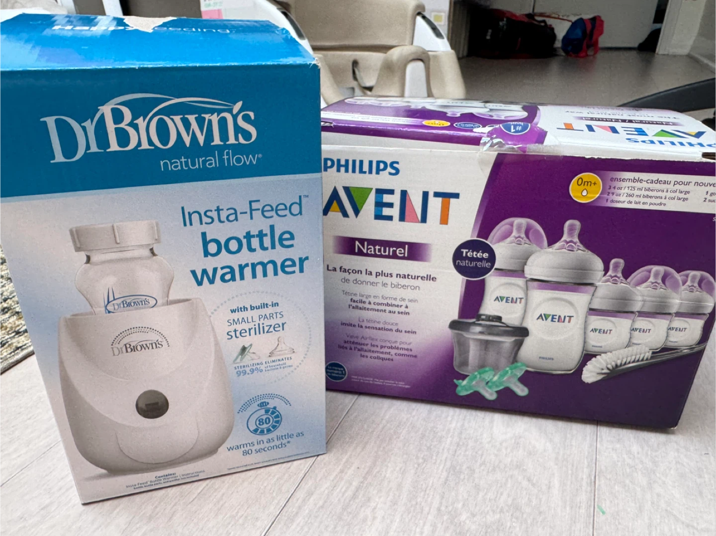 Dr. Brown's Insta-Feed Bottle Warmer with Small Parts Sterilizer