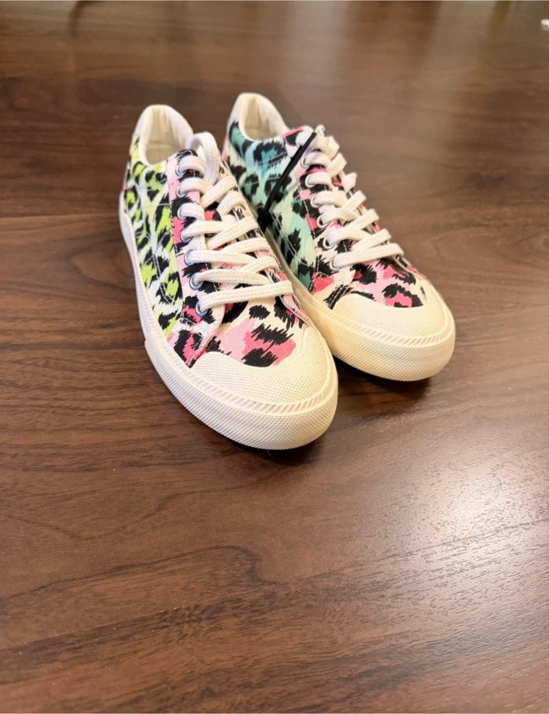Leopard print sneakers 38 - photo 2