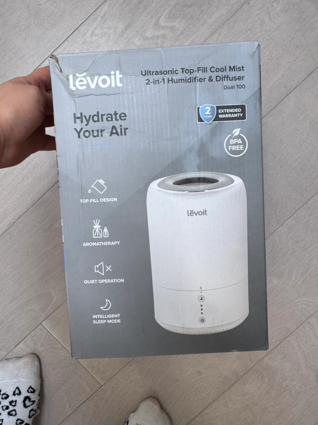 Levoit Dual 100 2-in-1 Humidifier & Diffuser - photo 2