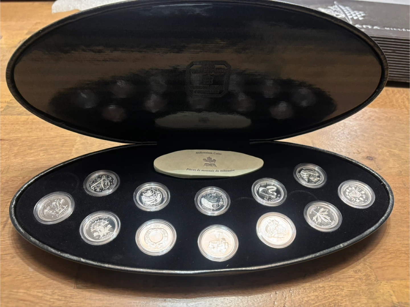 Canada Millennium 2000 Coin Set – Complete in Original Case - photo 3
