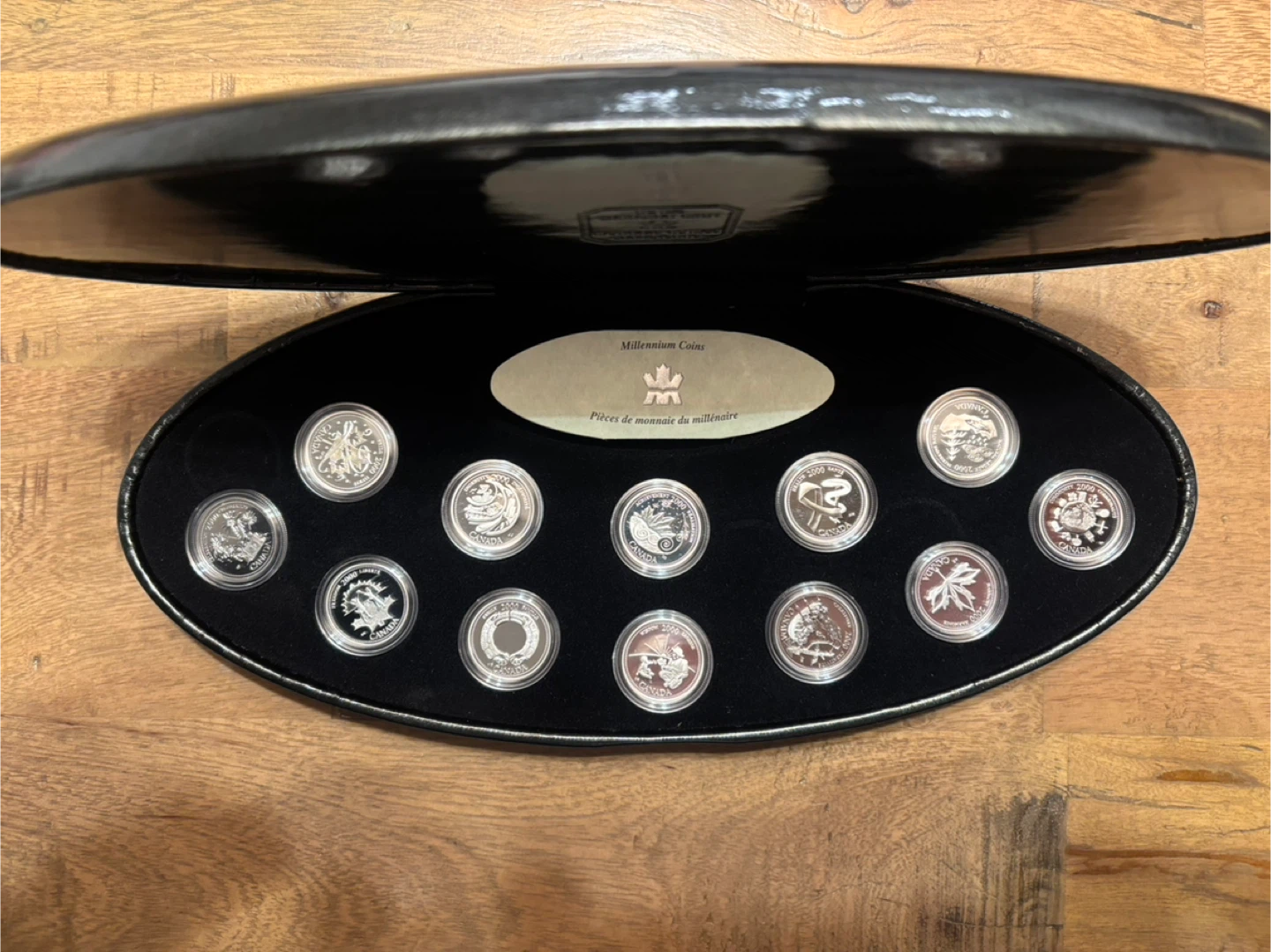 Canada Millennium 2000 Coin Set – Complete in Original Case - photo 4