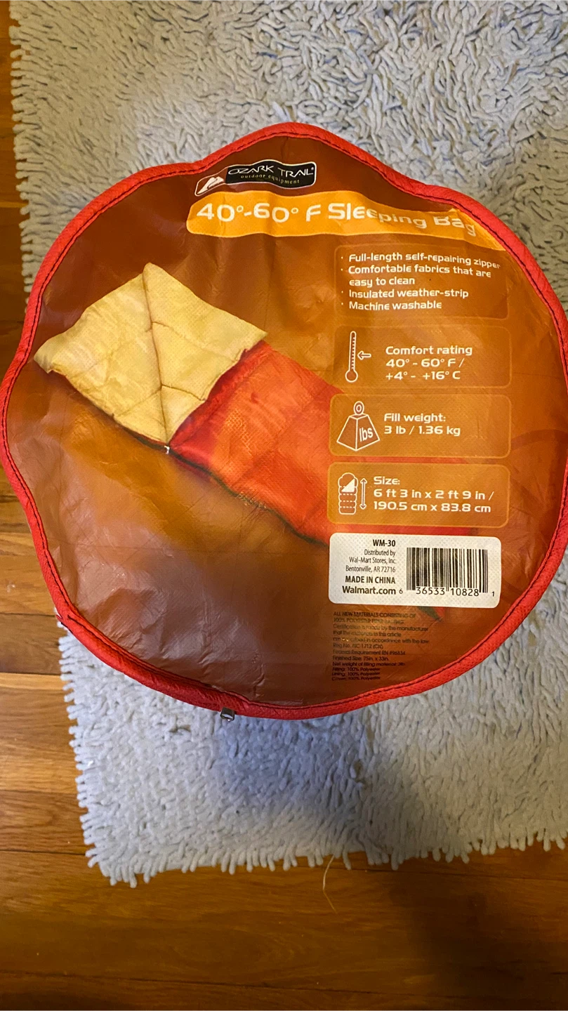 Ozark Trail 40°-60°F Sleeping Bag