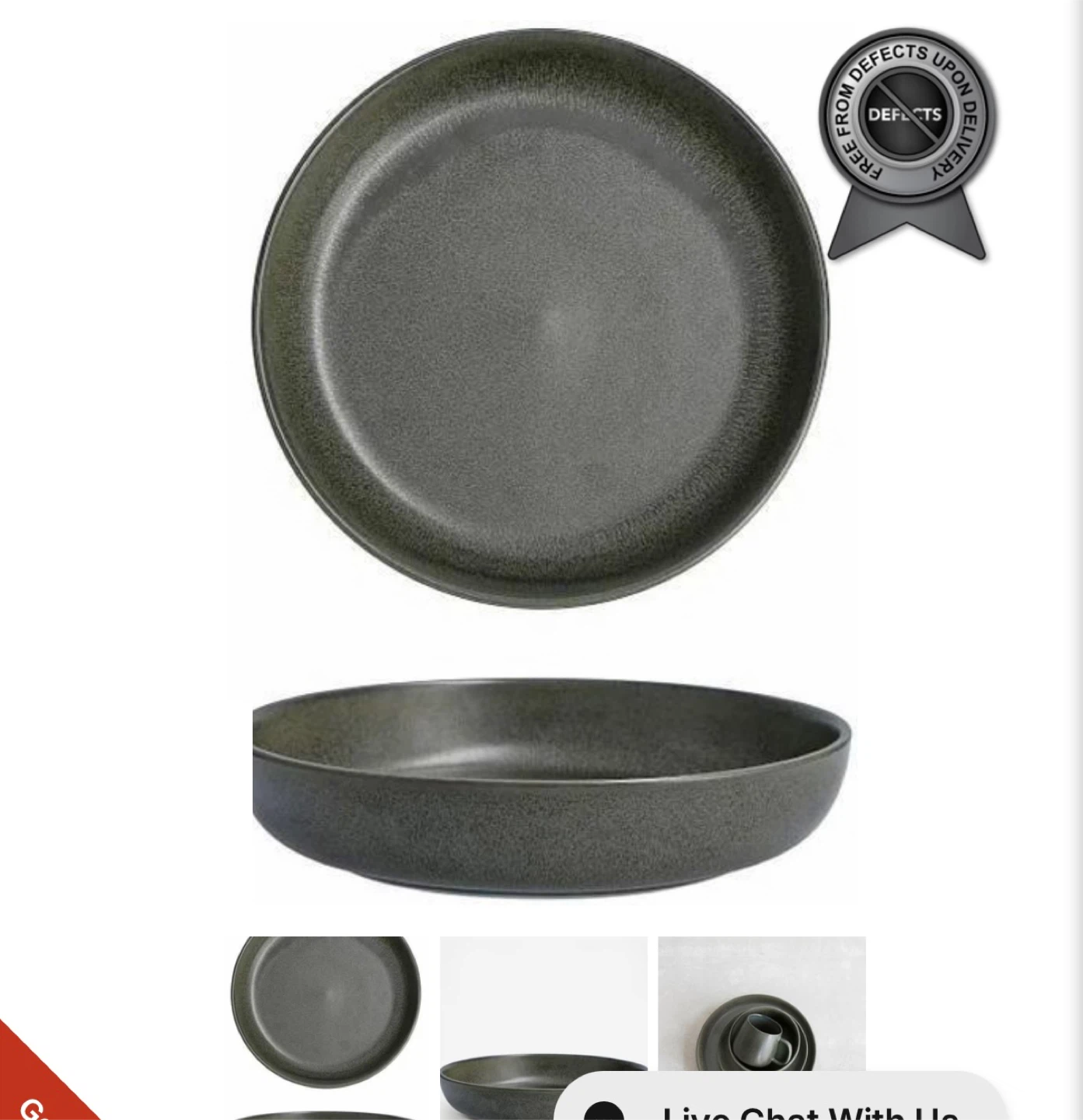 Fortessa Sound Coupe Pasta Bowls - 4 Pack