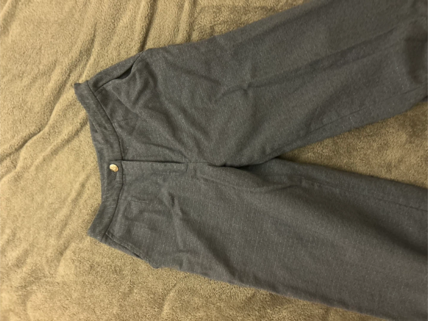 Women's light blue flared Pants - photo 2