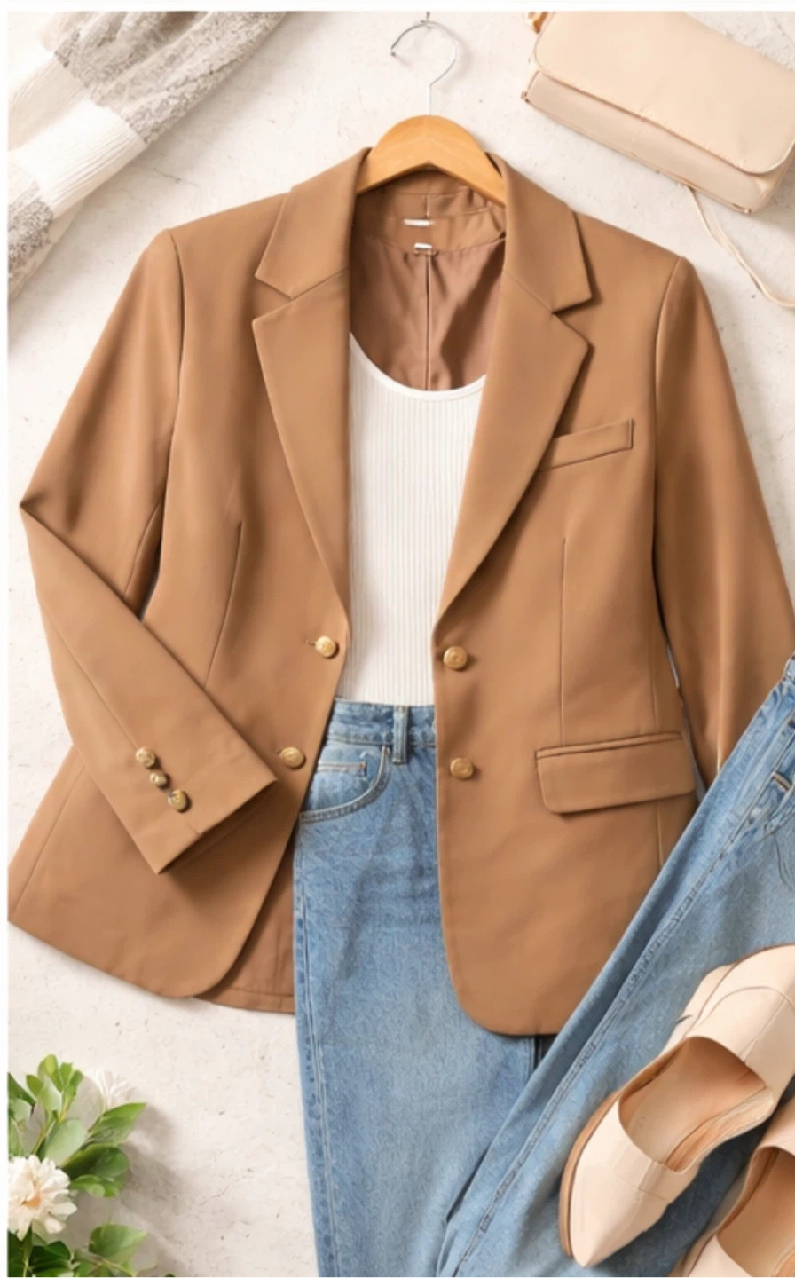 Halo Nini Blazer - Tan - photo 2