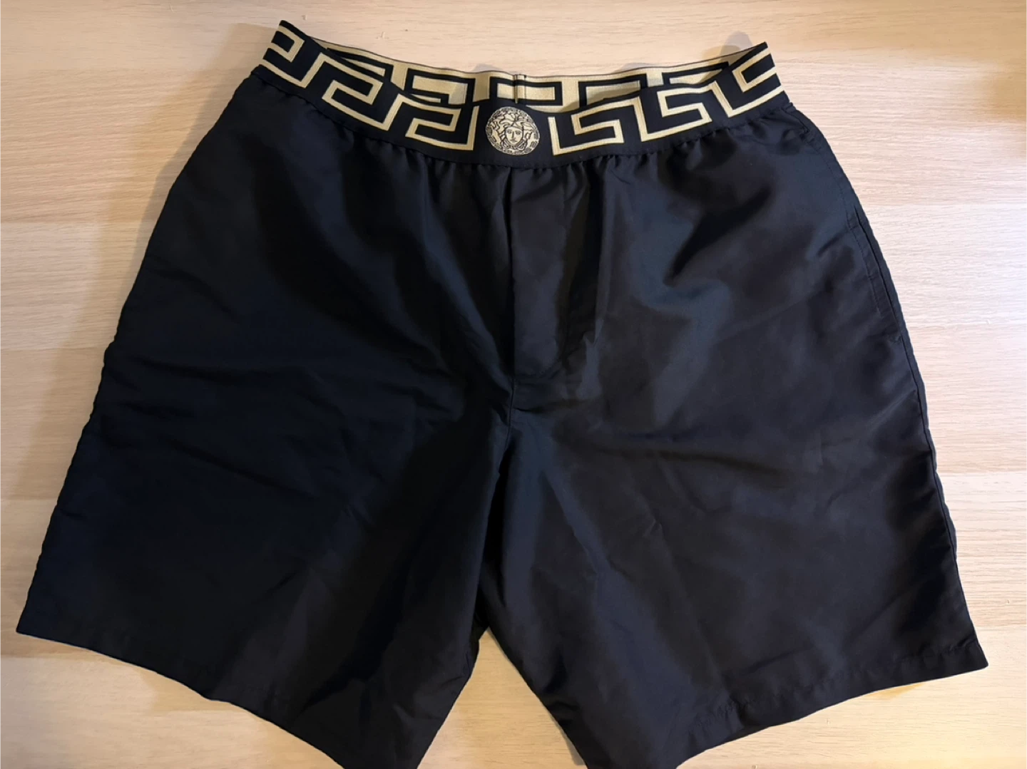Versace Black Medusa Swim Trunks - Size 4