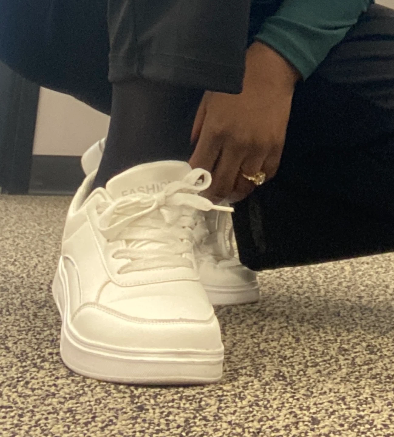 White Fashion Sneakers - photo 2