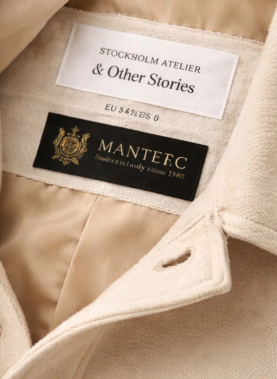 & Other Stories Beige Utility Jacket