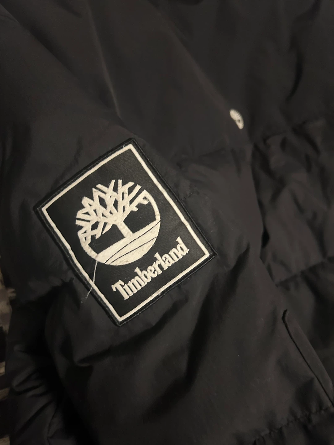 Timberland Black Puffer Jacket with Hood - photo 4