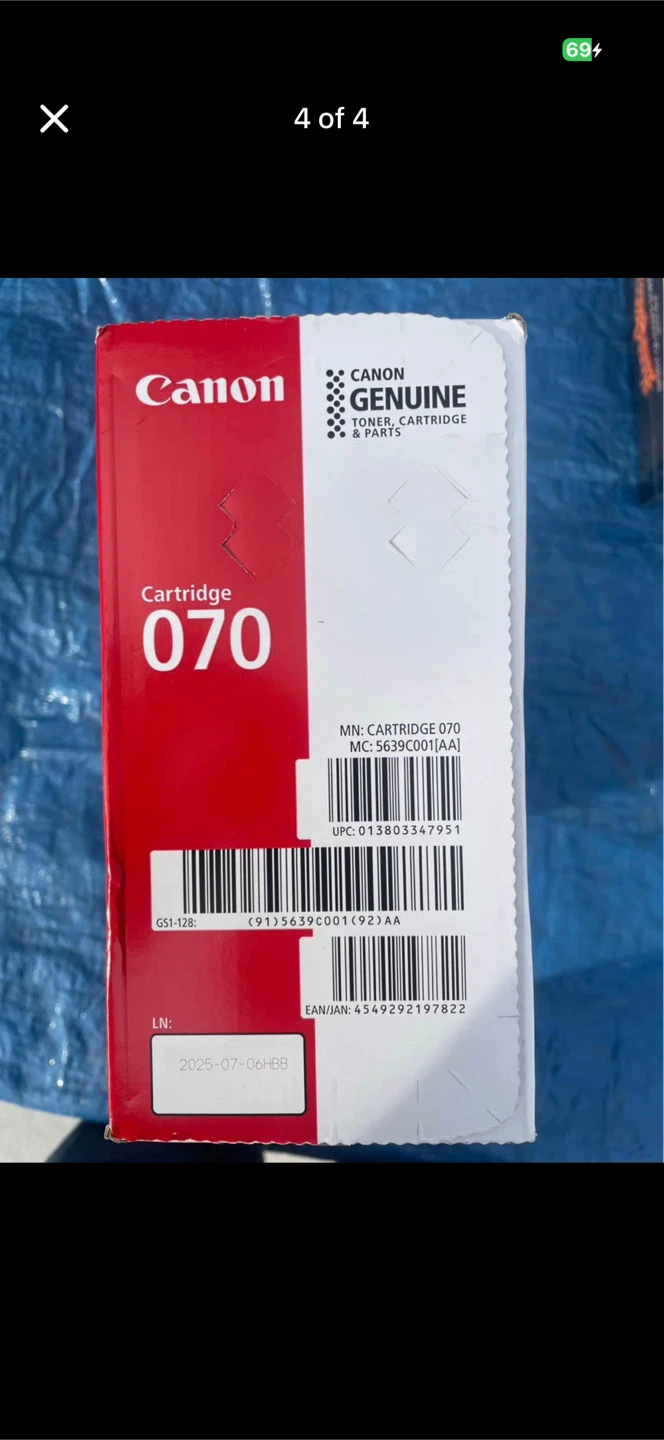 Canon Cartridge 070 Toner for imageCLASS LBP240 MF460 Series - photo 2