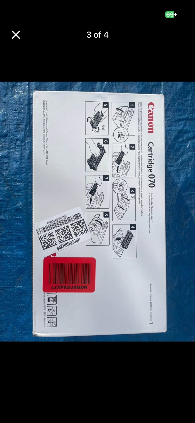 Canon Cartridge 070 Toner for imageCLASS LBP240 MF460 Series - photo 3