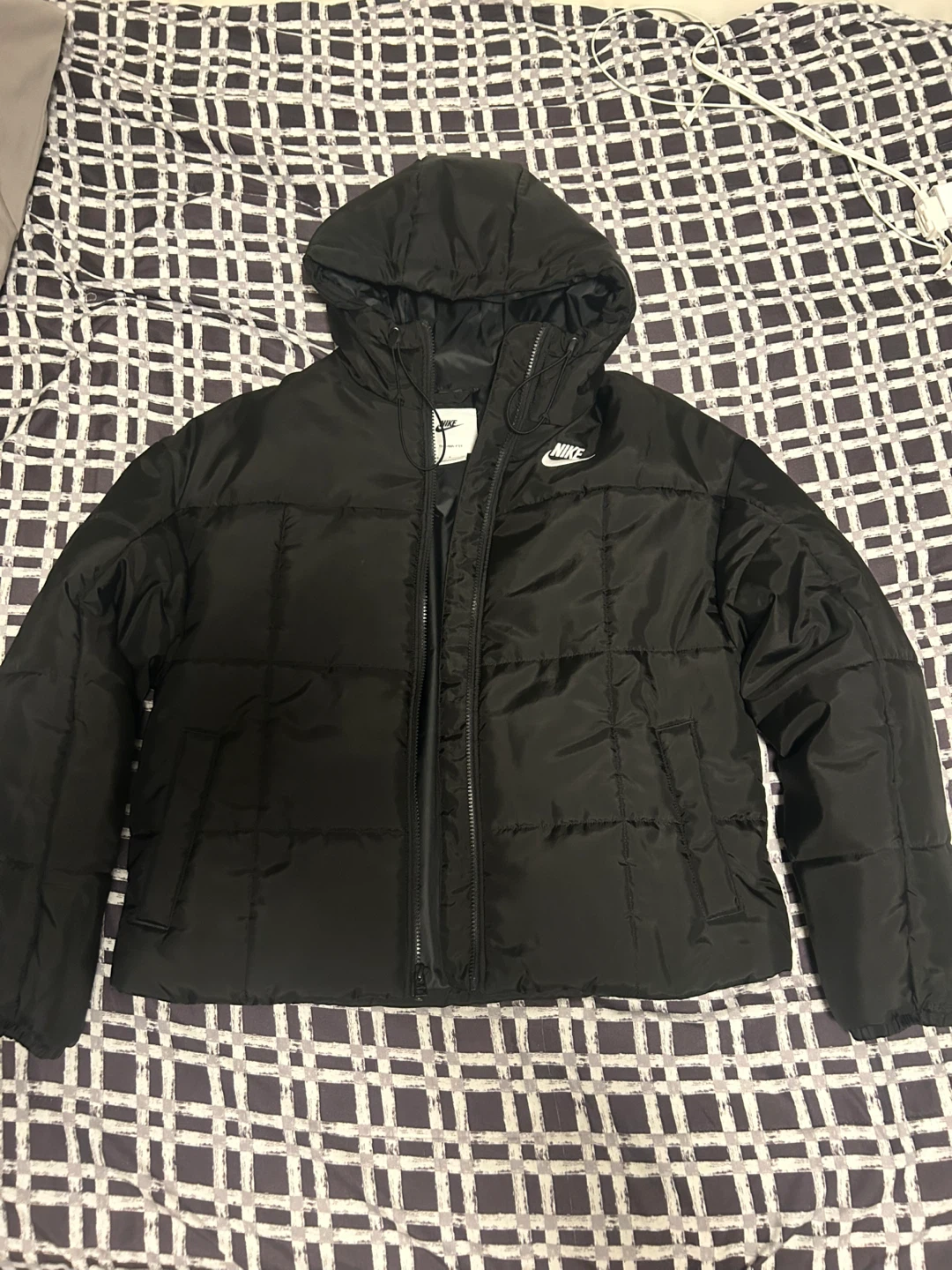 Nike Therma-FIT Puffer Jacket - Black - Size S