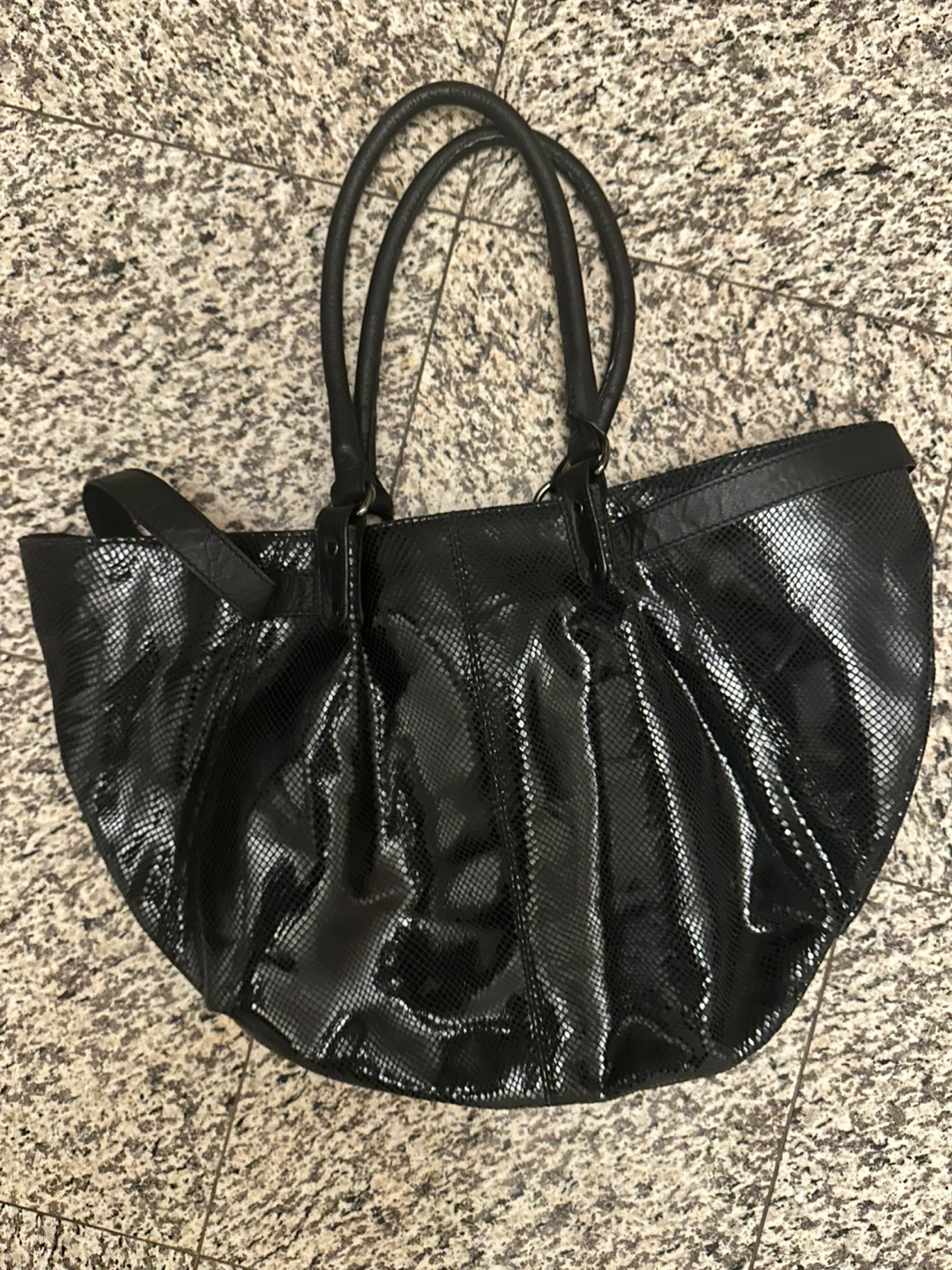 Vintage Faux Snakeskin Purse - photo 2