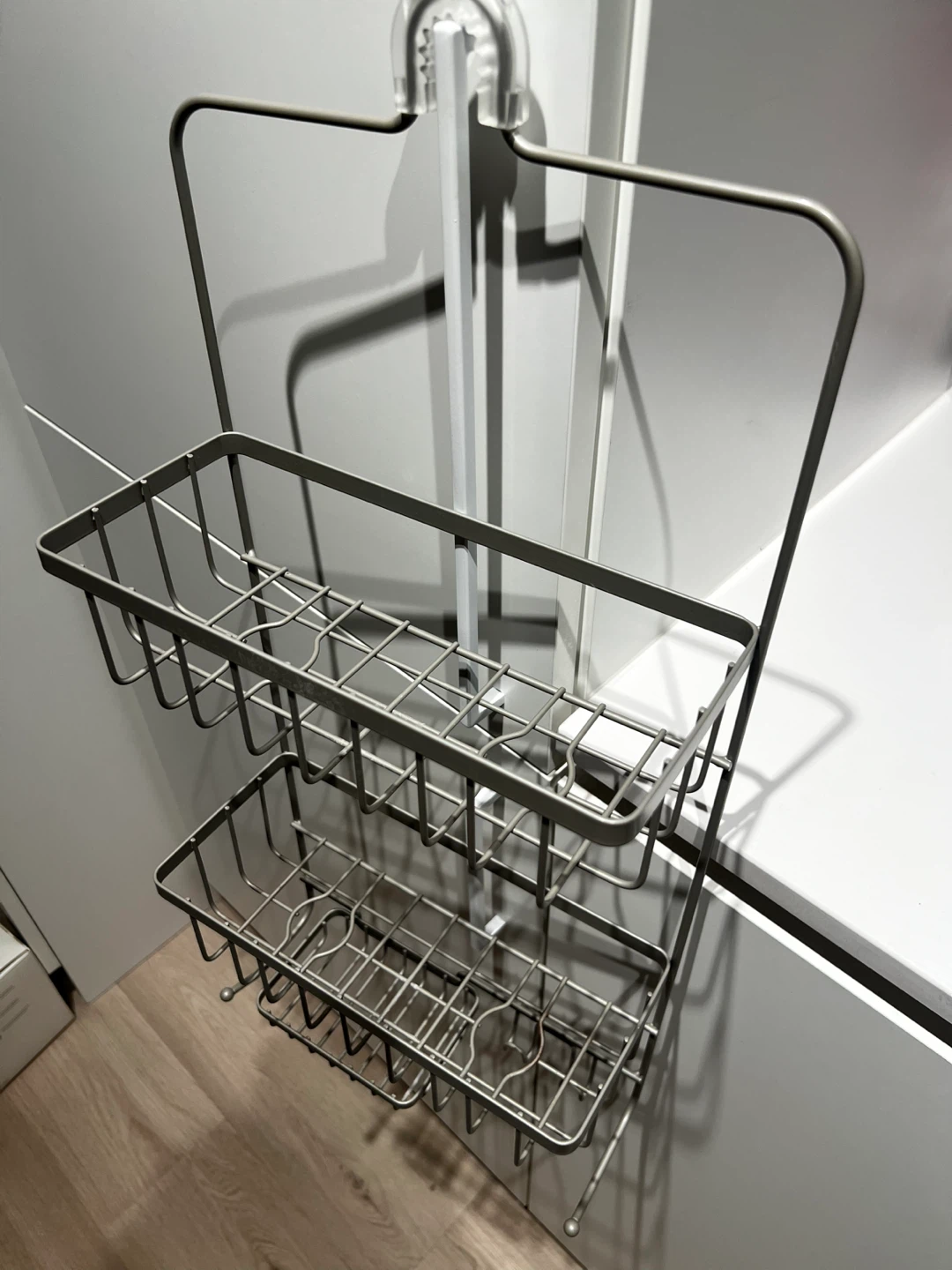 Grey 3-Tier Shower Caddy Organizer - photo 2