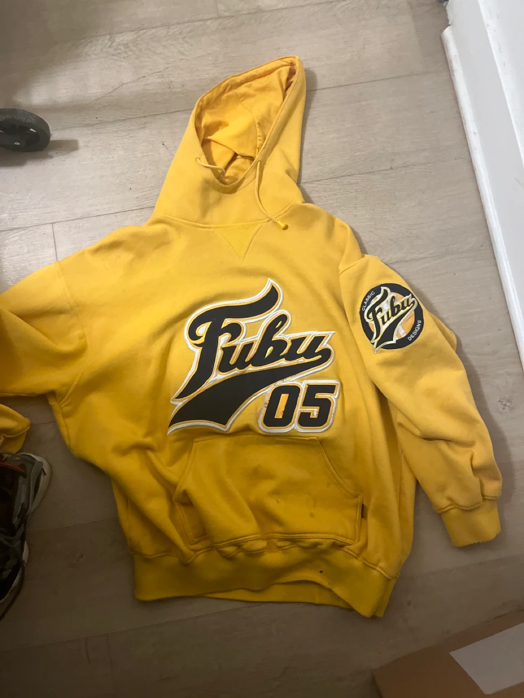 FUBU Yellow Hoodie '05 - photo 2